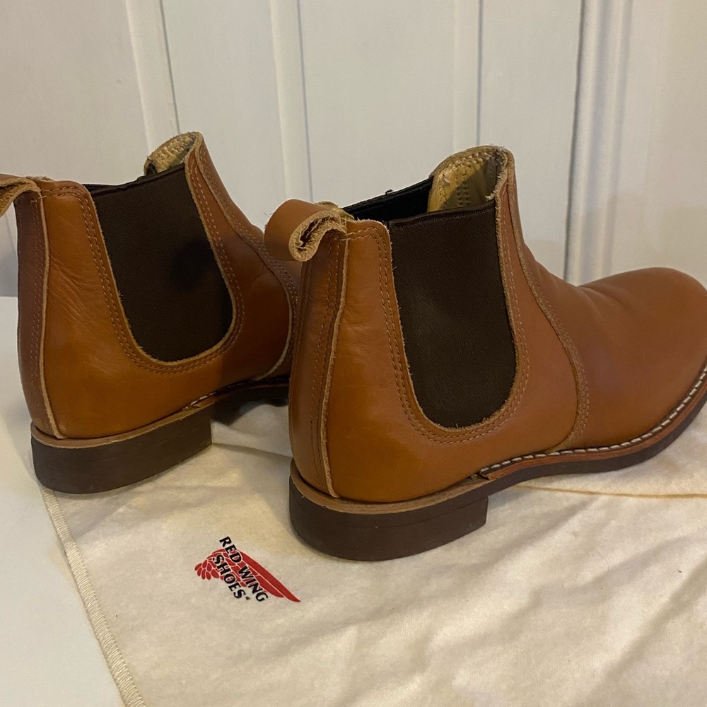 VGUC Redwing 6 inch Chelsea Boots in Pecan size 8 - Picture 2 of 16